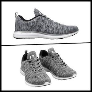 APL Techloom Pro Heather Grey Woven Lace-up 5.5